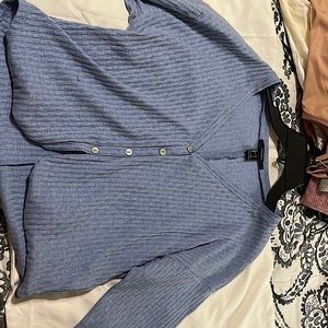 baby blue long sleeve sweater